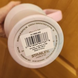 Stanley 40oz watercolor pink tulle